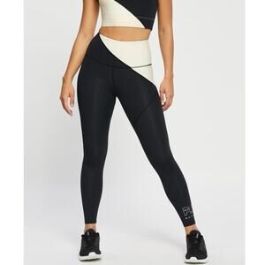 P.E Nation Stability Leggings Black Gray Size Small